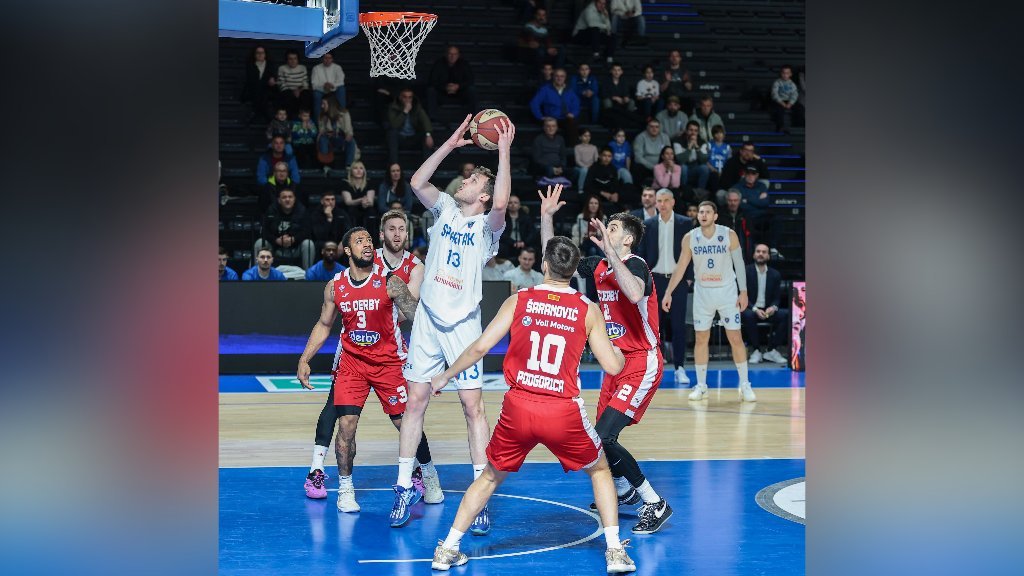 Košarkaši Spartaka nastavili niz