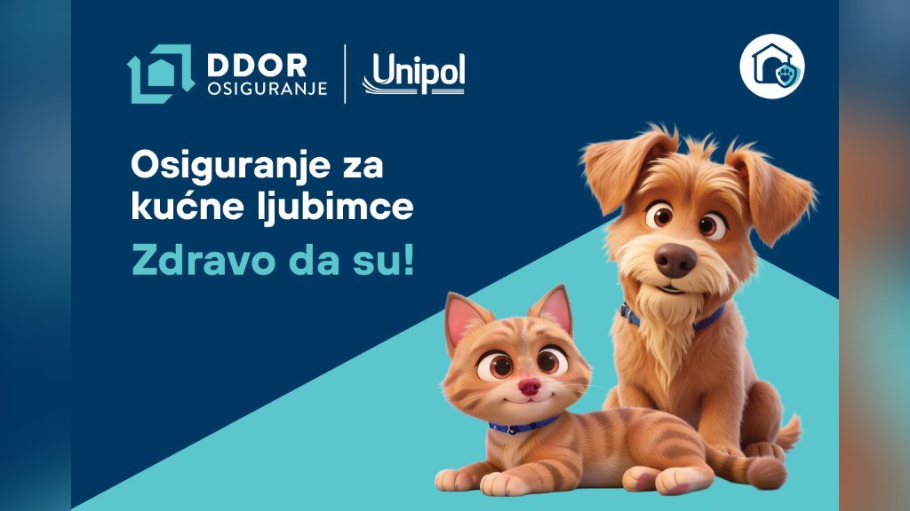 DDOR lansirao „Zdravo da su”, proizvod za osiguranje kućnih ljubimaca
