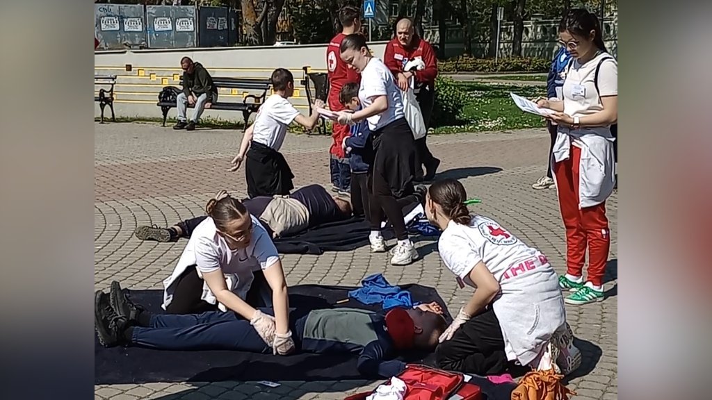 Volonteri Crvenog krsta Subotica su se takmičili u pružanju prve pomoći