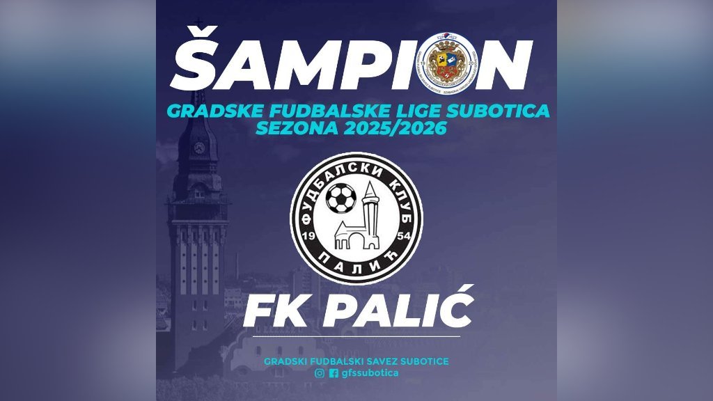 Palićani čekaju trofej