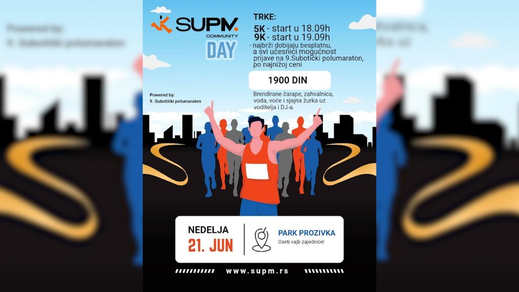 Dan sporta i rekreacije – SUPM Community Day“ 21. juna