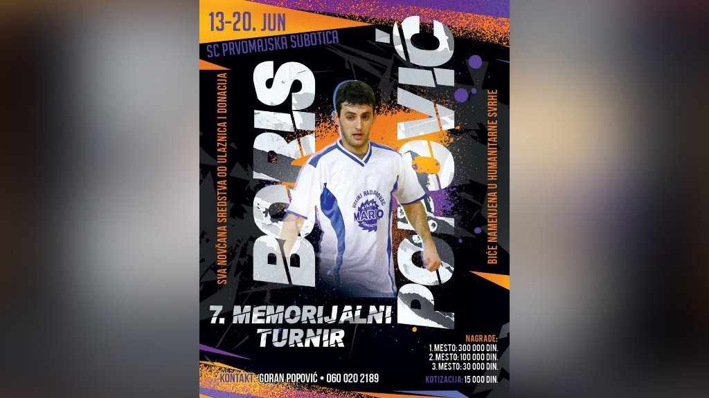 Počinje Memorijalno-humanitarni turnir