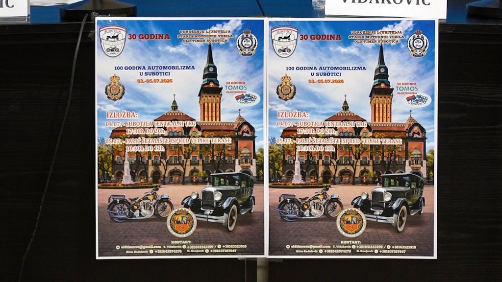 Tri jubileja, jedna manifestacija: Međunarodni susret oldtajmera za vikend u Subotici