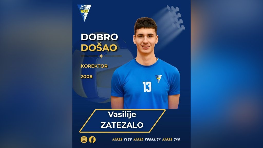 Potpisao Zatezalo