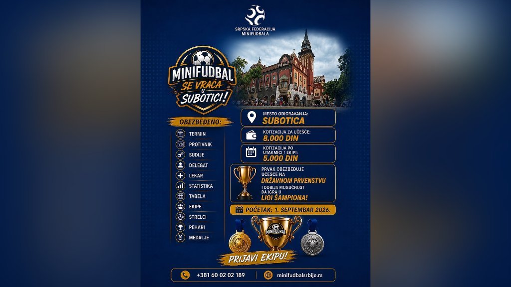 Vraća se – minifudbal