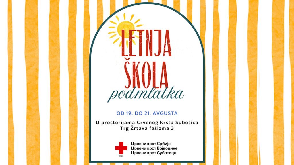 Letnja škola Crvenog krsta za decu od 10 do 14 godina