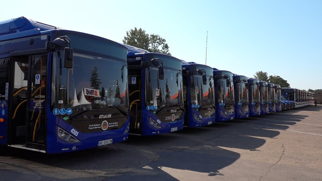 „Trans-jug” nabavio 27 novih autobusa, Subotica ima najmlađi vozni park