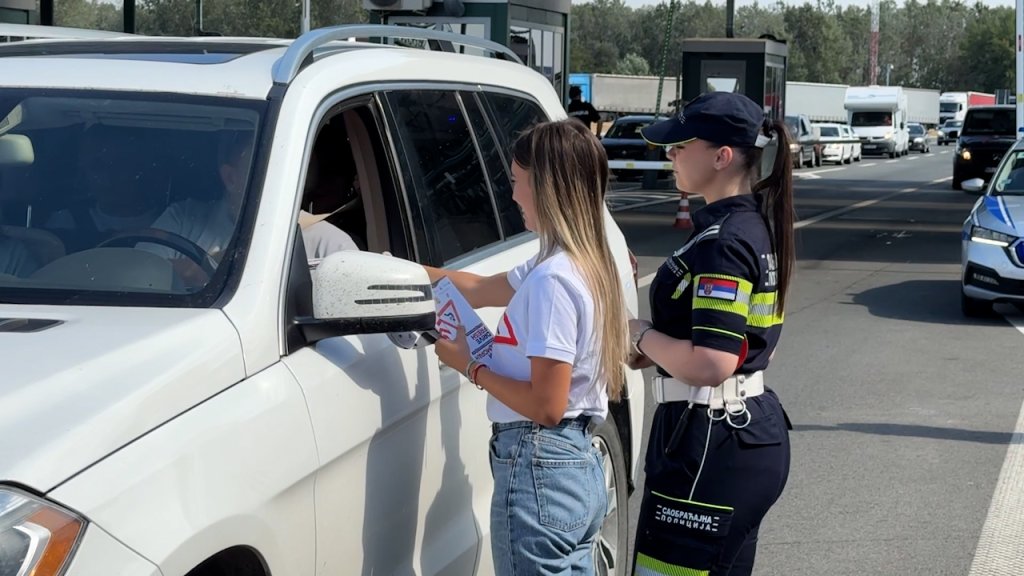 „Vozi odmoran” – kampanja održana na graničnom prelazu Horgoš