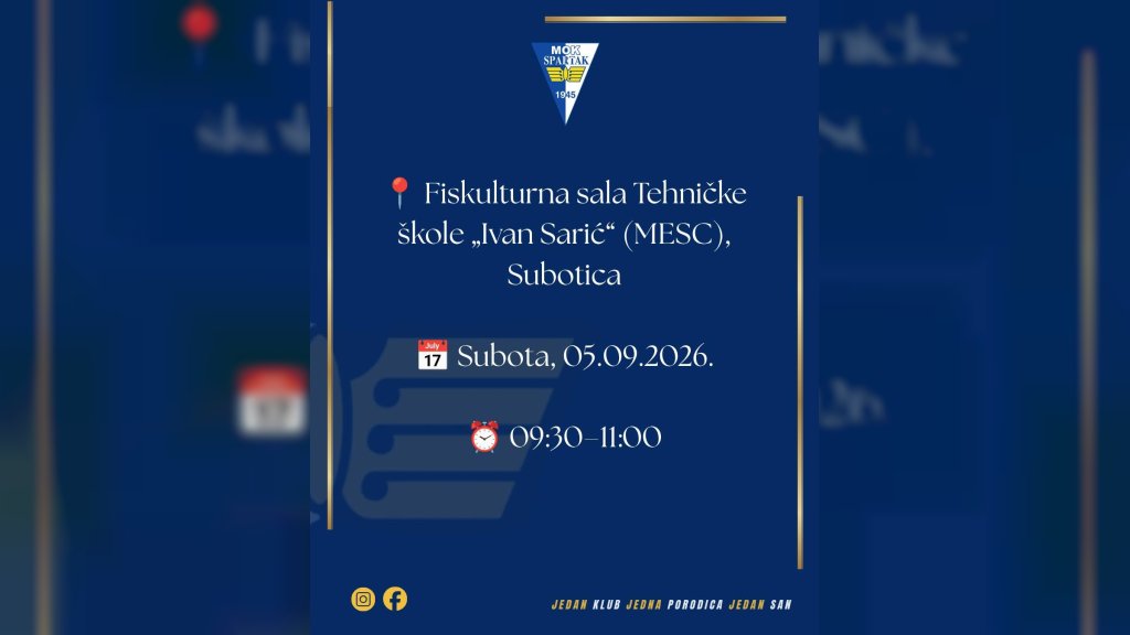 Prilika za buduće odbojkaše