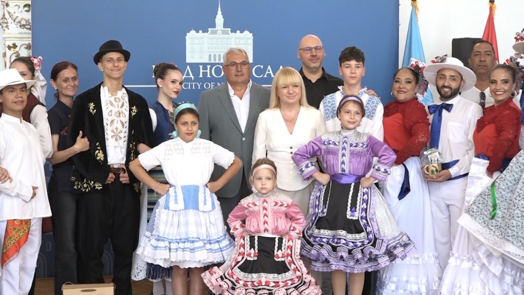 Prijem za učesnike 4. Međunarodnog festivala folklora „Šajka”